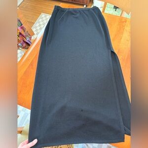 VTG ST JOHN Evenings Long Slit Skirt